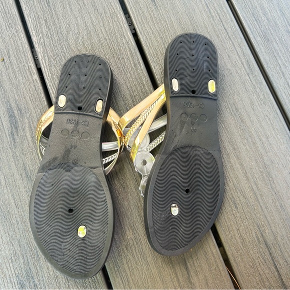 **NEW size 44 or 10** Women Flip flip Vacation Casual Flat Beach Sandals - Picture 5 of 10